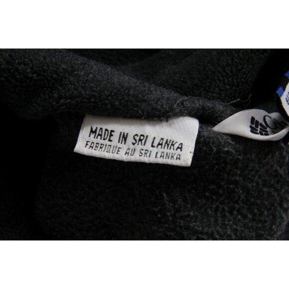 Columbia Mens Jacket Large Grey Steens Mountain Fleece Full Zip Adjustable - Picture 11 of 12